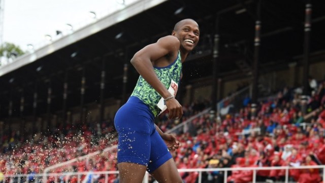 South African Olympic long jump silver medallist Luvo Manyonga handed four-year ban South African Olympic long jump silver medallist Luvo Manyonga handed four-year ban