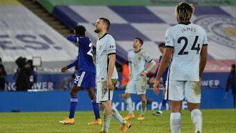 Premier League: Leicester pile more misery on Chelsea to go top; Michail Antonio fires West Ham to win