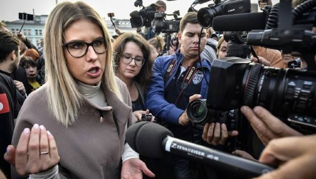 Alexei Navalny ally Lyubov Sobol is accused of repeatedly violating legislation on public gatherings and was fined 250,000 rubles (around $3,300). AFP