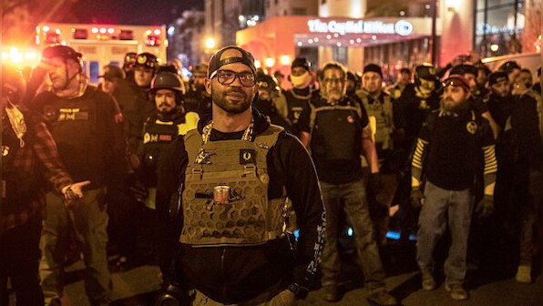 Proud Boys now turn on 'extraordinarily weak' Donald Trump, brand him a 'total failure'
