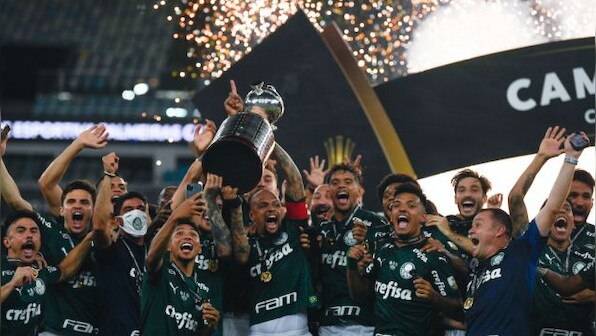 Copa Libertadores: Breno Lopes heads late winner as Palmeiras sink Santos to win title
