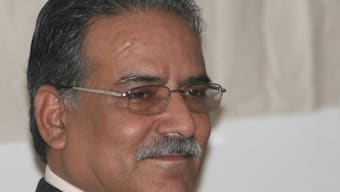 Ex-Nepal prime minister Prachanda in Mumbai for ailing wife Sita Dahal's treatment