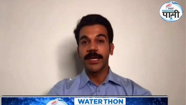 Mission Paani Waterthon: Rajkummar Rao highlights looming water scarcity threat Mission Paani Waterthon: Rajkummar Rao highlights looming water scarcity threat