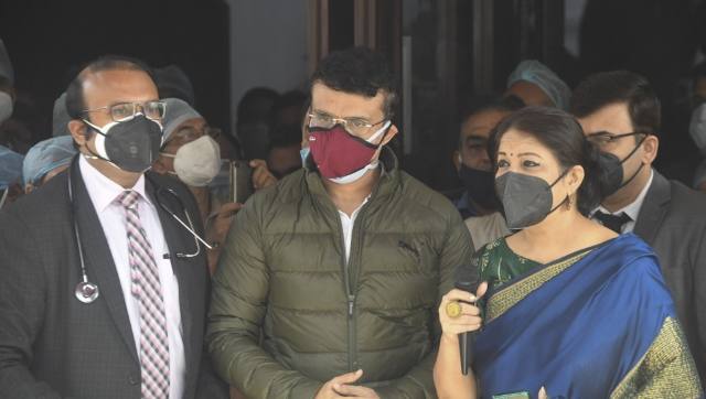 Sourav Ganguly leaves hospital after angioplasty, says he's 'absolutely fine' Sourav Ganguly leaves hospital after angioplasty, says he's 'absolutely fine'