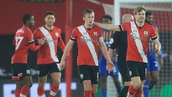 FA Cup: Southampton to face Arsenal in fourth round after seeing off Shrewsbury 2-0