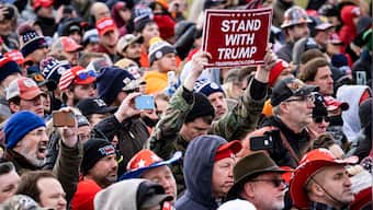 Washington endures final convulsions of the fractious and divisive Donald Trump era