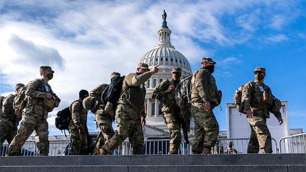 US Capitol temporarily locked down during rehearsal for Joe Biden’s inauguration due to fire at nearby homeless camp