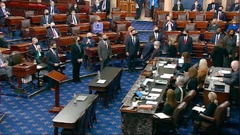 US House delivers article of impeachment against Donald Trump to Senate, testing his sway over GOP