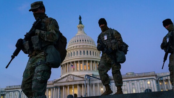 US Army removes two National Guard members with ties to far-right groups from Joe Biden's presidential inauguration