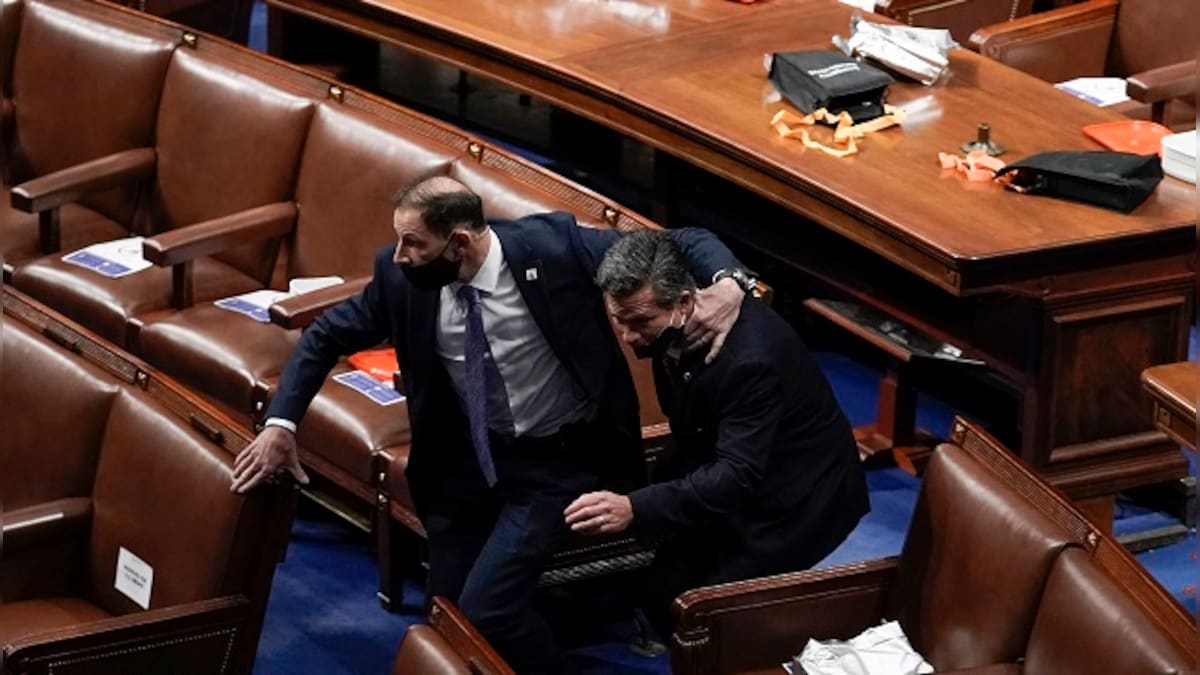 US Capitol siege: Donald Trump supporters occupy Congress, vandalise Nancy Pelosi's office; at least four dead in riots