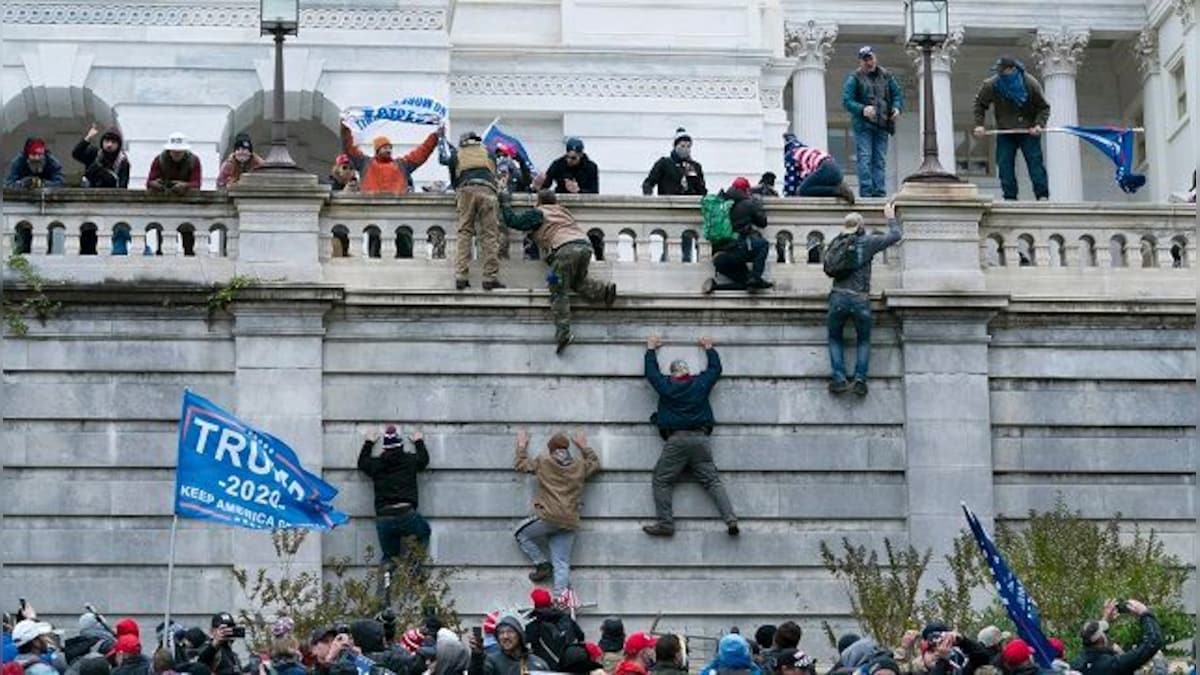 US Capitol violence: Facebook, Twitter block Donald Trump from posting over policy breach, appearing to exhort Washington rioters