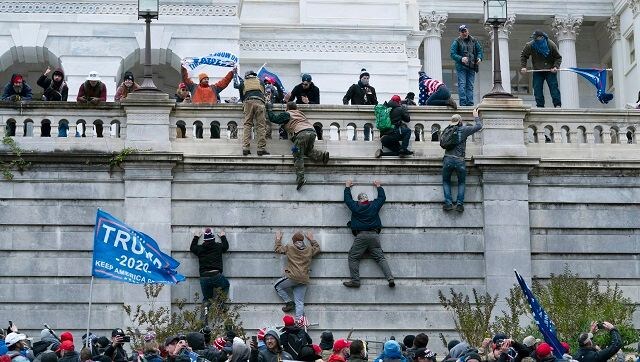 US Capitol violence: Facebook, Twitter block Donald Trump from posting over policy breach, appearing to exhort Washington rioters