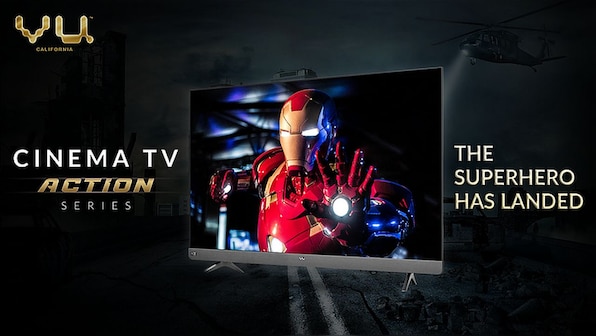 Vu Cinema Action TV series with 100 W speakers, 4K support launched at a starting price of Rs 49,999