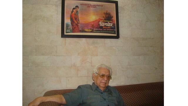A photo of Basu Chatterjee taken during the interview. Image courtesy: Aditya Sharma
