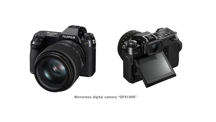 Fujifilm GFX100S mirrorless digital camera with a 102 MP large-format sensor launched