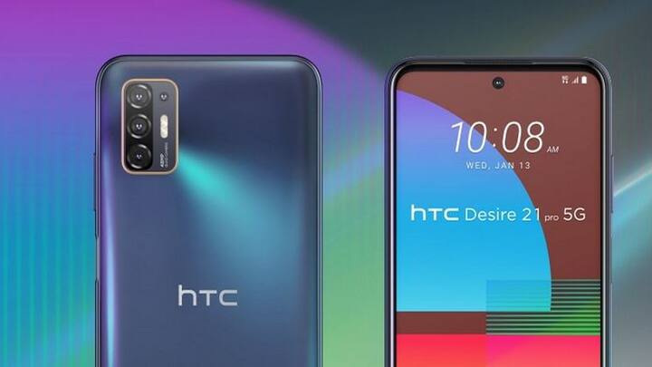HTC Desire 21 Pro 5G with Snapdragon 690 chipset, quad rear camera setup launched