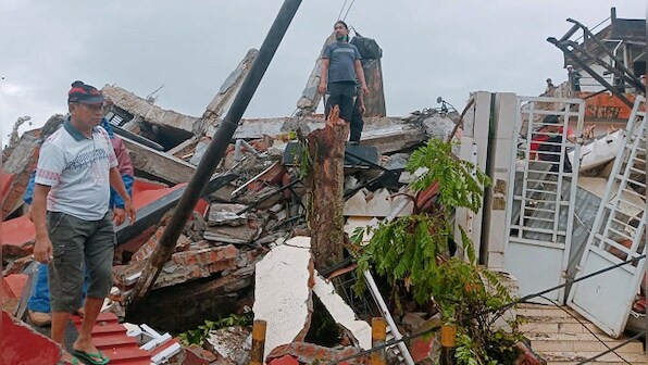 Earthquake in Indonesia: At least 10 people dead, 200 injured after strong, shallow quake hits Sulawesi island