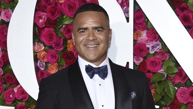 Christopher Jackson arrives at the 72nd annual Tony Awards on 10 June, 2018, in New York. The inaugural celebration will be pared down, distanced, and much of it virtual. Still, a slew of celebrities will be descending on Washington, virtually and a few in person. Actor Christopher Jackson, the original George Washington in Broadway’s “Hamilton,” will be performing at a virtual “ball” for the Creative Coalition. (Photo by Evan Agostini/Invision/AP, File)