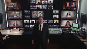 James Corden, Stephen Colbert celebrate Donald Trump's last day as US president
