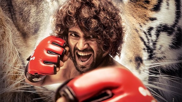 Karan Johar reveals first poster of Vijay Deverakonda's Hindi debut Liger, also starring Ananya Panday