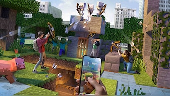 Minecraft Earth to shut down in June 2021 as current global situation limits 'free movement and collaborative play'