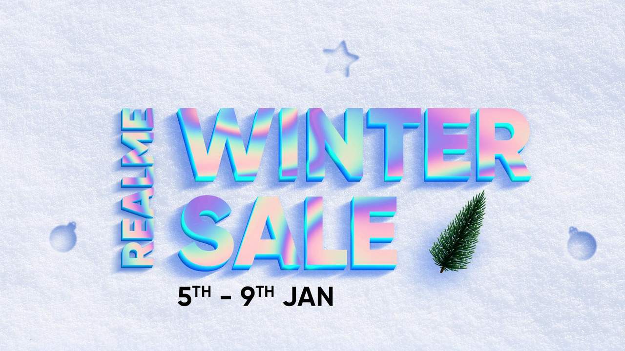 Realme Winter sale will end on 9 January. 