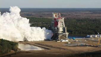 After first test was cut short, NASA considers firing up its moon rocket again