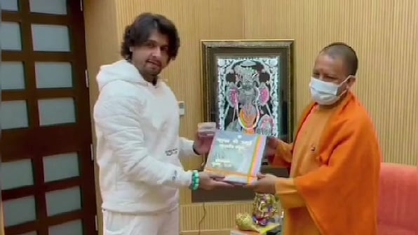 Sonu Nigam visits Yogi Adityanath in Lucknow, calls Ayodhya 'heart of India'