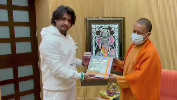 Sonu Nigam visits Yogi Adityanath in Lucknow, calls Ayodhya 'heart of India'