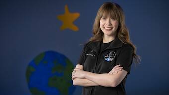 Bone cancer survivor to travel in SpaceX's first private flight alongside charity billionaire