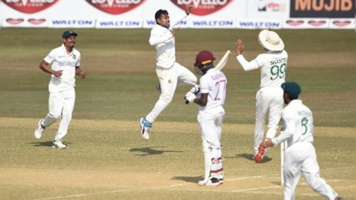 Highlights, Bangladesh vs West Indies, 1st Test Day 4 at Chattogram, Full cricket score: Hosts on top as Windies set target of 395