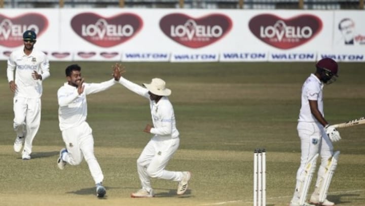 Highlights, Bangladesh vs West Indies, 1st Test Day 5 at Chattogram, Full cricket score: Windies complete historic run-chase