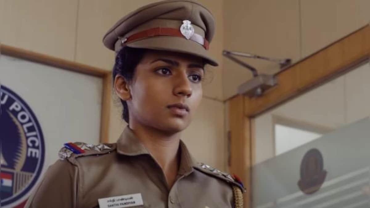 Vadham, MXPlayer Tamil series led by Sruthi Hariharan, overplays its 'masculine' female cop