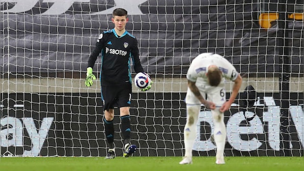Premier League: Goal-keeper Illan Meslier's own goal hands Wolves win over Leeds