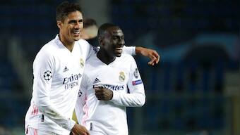 Champions League: Ferland Mendy's late strike helps Real Madrid beat Atalanta in Round of 16 first leg