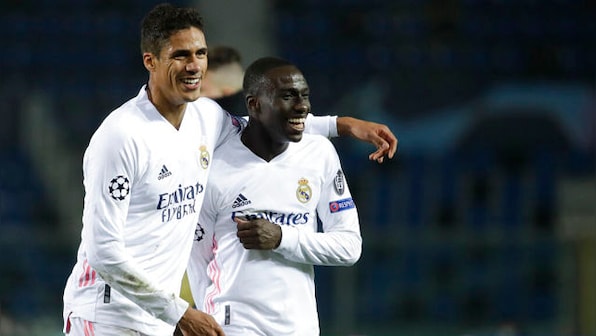 Champions League: Ferland Mendy's late strike helps Real Madrid beat Atalanta in Round of 16 first leg