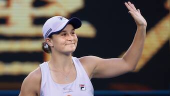 Australian Open 2021: Top-ranked Ashleigh Barty dismisses injury fears after patchy win