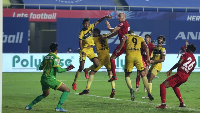 ISL 2020-21: Hyderabad FC held by NorthEast United in goalless draw; SC East Bengal beat Jamshedpur FC ISL 2020-21: Hyderabad FC held by NorthEast United in goalless draw; SC East Bengal beat Jamshedpur FC