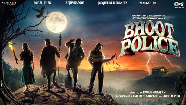 Bhoot Police, starring Saif Ali Khan, Jacqueline Fernandez, Arjun Kapoor, to release on 10 September Bhoot Police, starring Saif Ali Khan, Jacqueline Fernandez, Arjun Kapoor, to release on 10 September