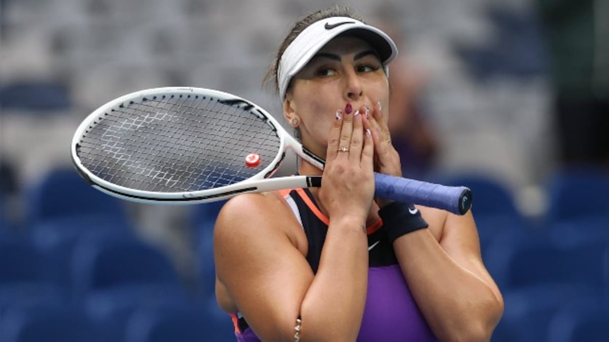 Australian Open 2021: Tearful Bianca Andreescu wins on return to action after year-long injury hiatus