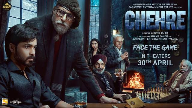 Amitabh Bachchan, Emraan Hashmi’s mystery thriller Chehre to have theatrical release on 30 April Amitabh Bachchan, Emraan Hashmi’s mystery thriller Chehre to have theatrical release on 30 April