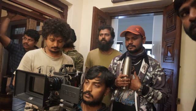 Crew of Hero shooting the film