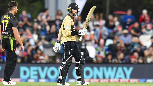 New Zealand vs Australia: Devon Conway's unbeaten 99 guides hosts to easy win over Aaron Finch and Co in first T20I New Zealand vs Australia: Devon Conway's unbeaten 99 guides hosts to easy win over Aaron Finch and Co in first T20I