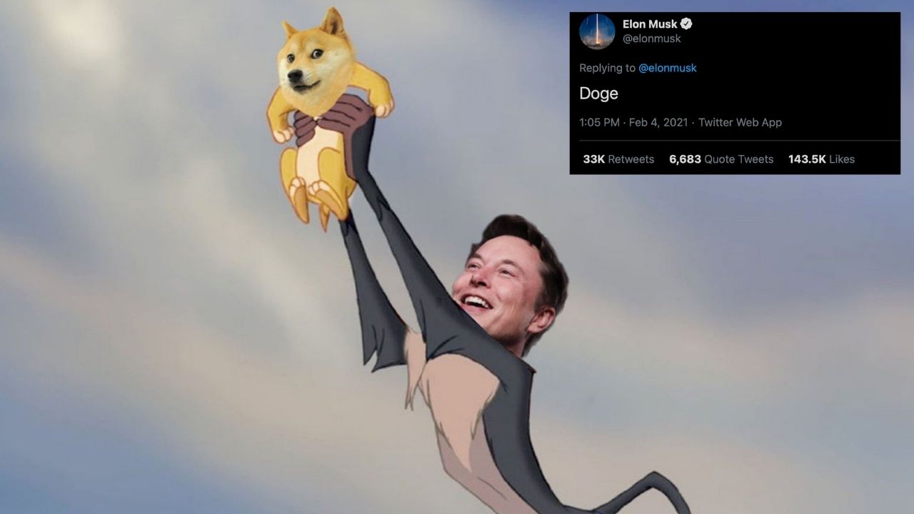 Dogecoin value surges as Elon Musk breaks his Twitter silence with a tweet endorsing the cryptocurrency Dogecoin value surges as Elon Musk breaks his Twitter silence with a tweet endorsing the cryptocurrency
