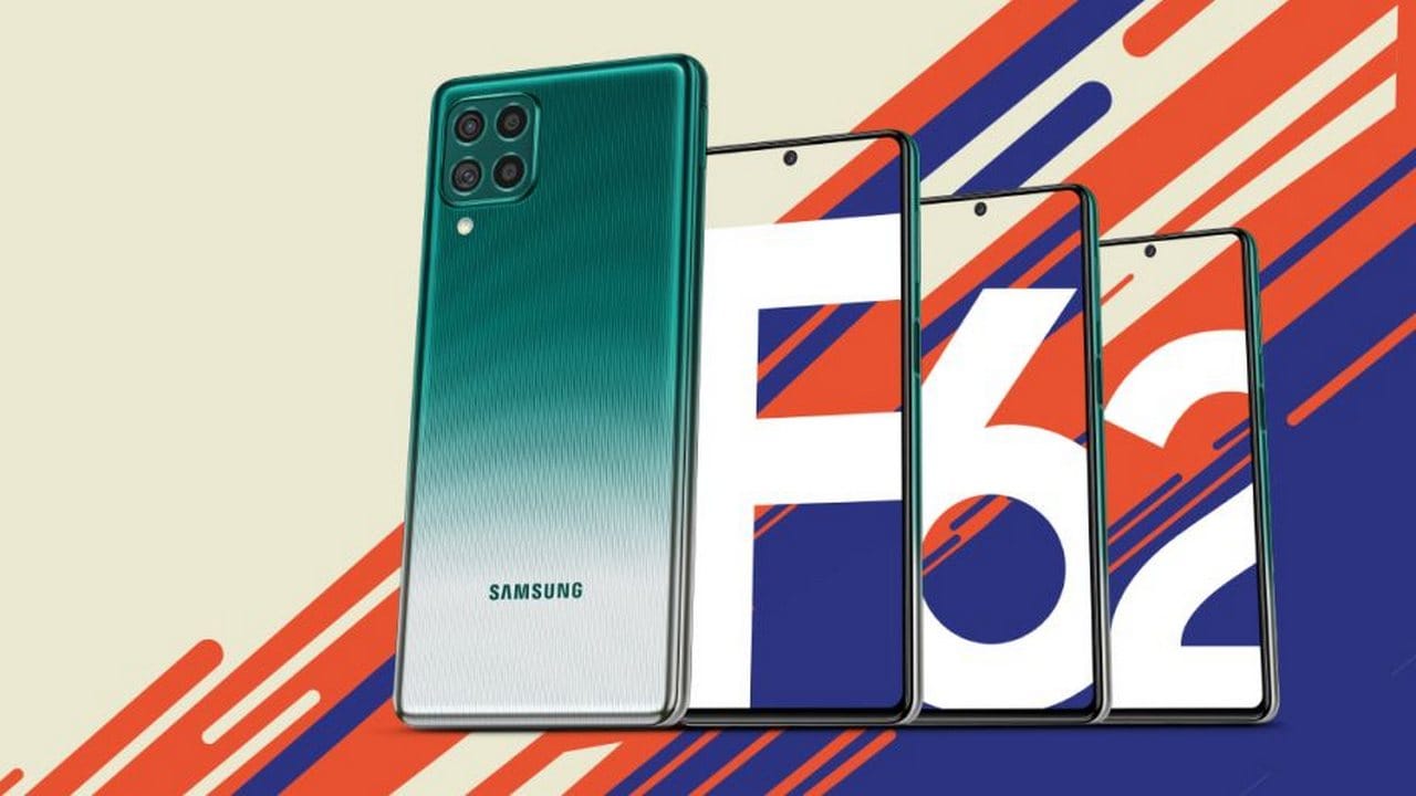 Samsung Galaxy F62. Image: Flipkart