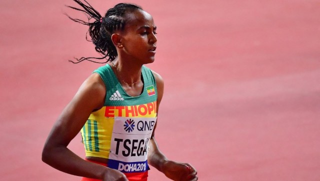 Ethiopia's Gudaf Tsegay smashes women's 1500m indoor world record in Lievin Ethiopia's Gudaf Tsegay smashes women's 1500m indoor world record in Lievin