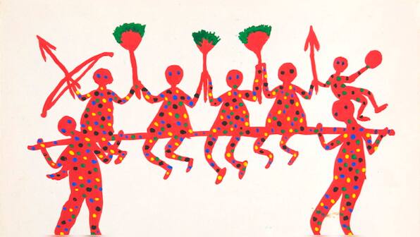 An exhibition on Bhuri Bai explores the Bhil artist's extraordinary life and work, in her own words