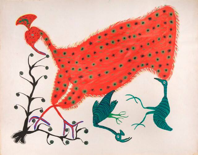 BHURI BAI, Untitled, c 1980 Poster colour on paper 