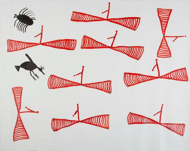 BHURI BAI, Untitled, c 1980, Acrylic on canvas