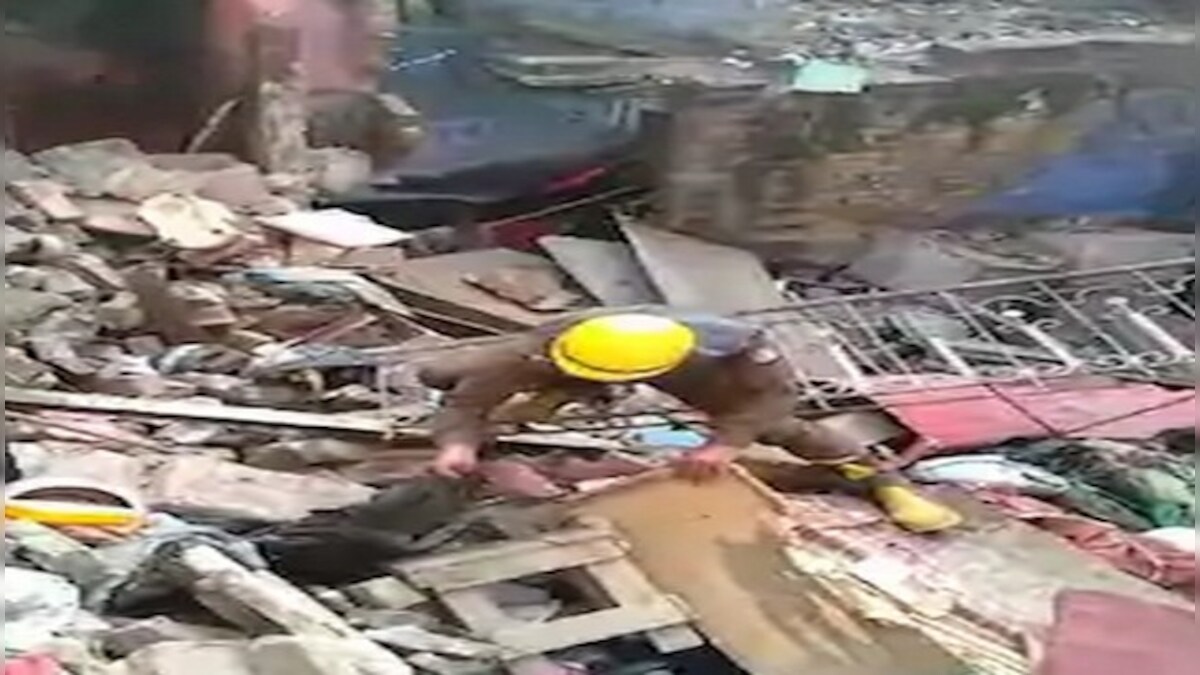 Delhi building collapse: Three of five rescued from debris of home in Sadar Bazar critical, say officials